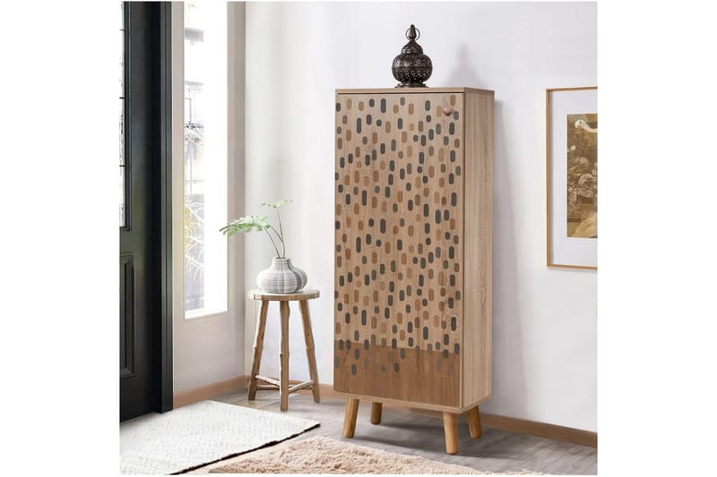 Gelsgan Skoskab 50 cm - Natur - Opbevaring - Skoopbevaring - Skoskab