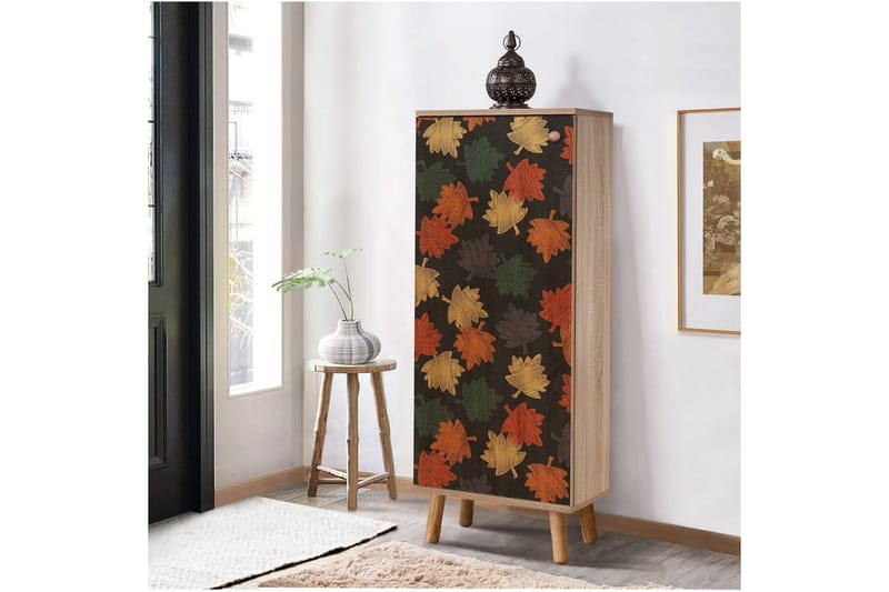 Gelsgan Skoskab 50 cm - Natur - Opbevaring - Skoopbevaring - Skoskab