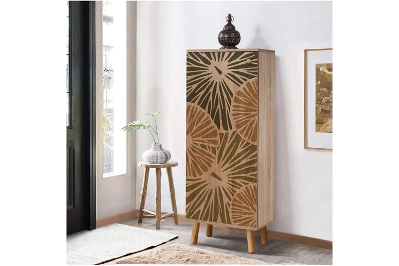 Gelsgan Skoskab 50 cm - Natur - Opbevaring - Skoopbevaring - Skoskab