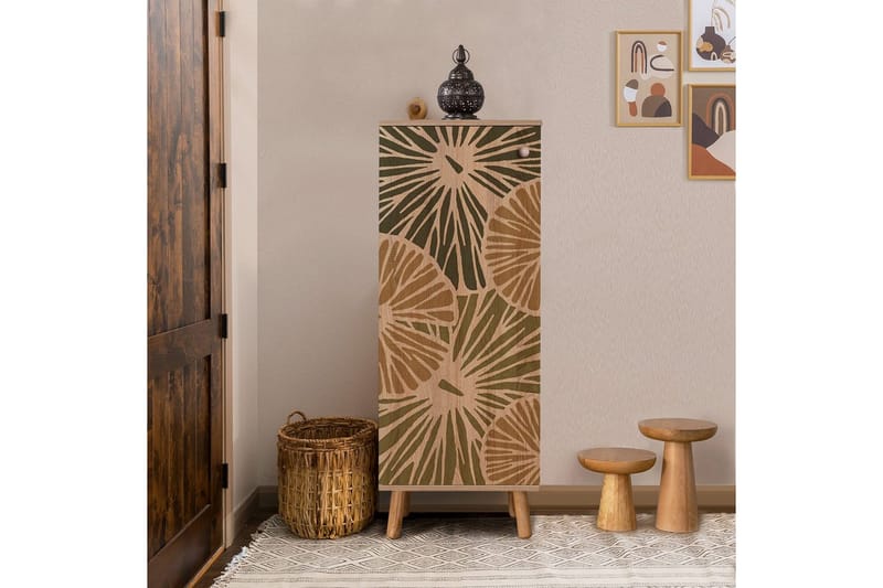 Gelsgan Skoskab 50 cm - Natur - Opbevaring - Skoopbevaring - Skoskab