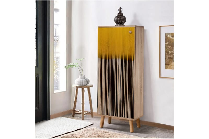 Gelsgan Skoskab 50 cm - Natur - Opbevaring - Skoopbevaring - Skoskab