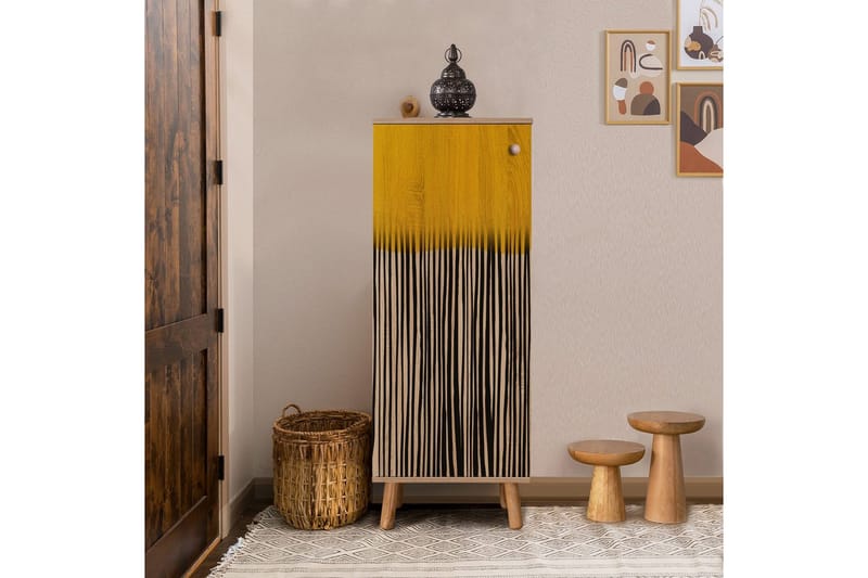 Gelsgan Skoskab 50 cm - Natur - Opbevaring - Skoopbevaring - Skoskab