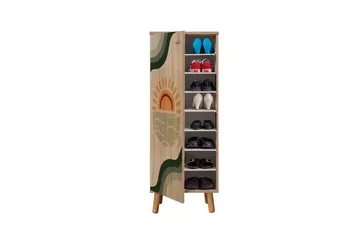 Gelsgan Skoskab 50 cm - Natur - Opbevaring - Skoopbevaring