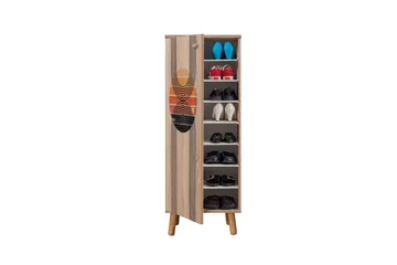 Gelsgan Skoskab 50 cm - Natur - Opbevaring - Skoopbevaring