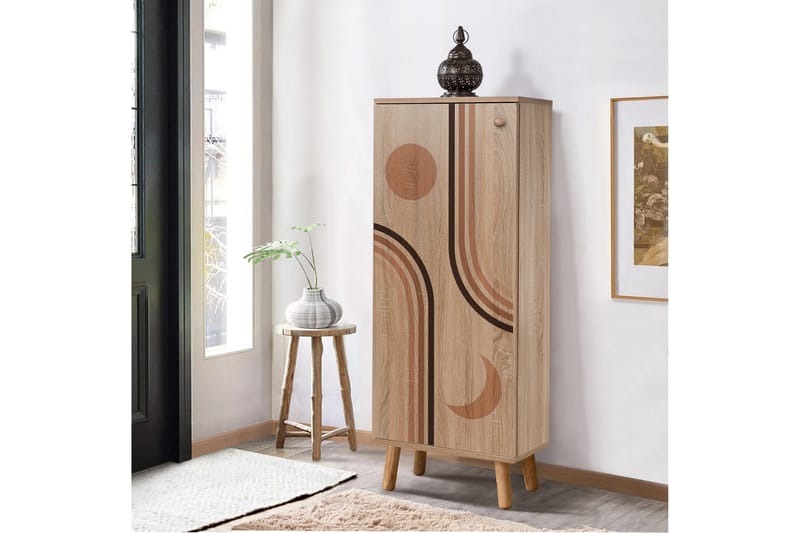 Gelsgan Skoskab 50 cm - Nature - Opbevaring - Skoopbevaring - Skoskab