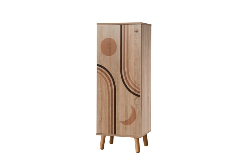 Gelsgan Skoskab 50 cm - Nature - Opbevaring - Skoopbevaring - Skoskab