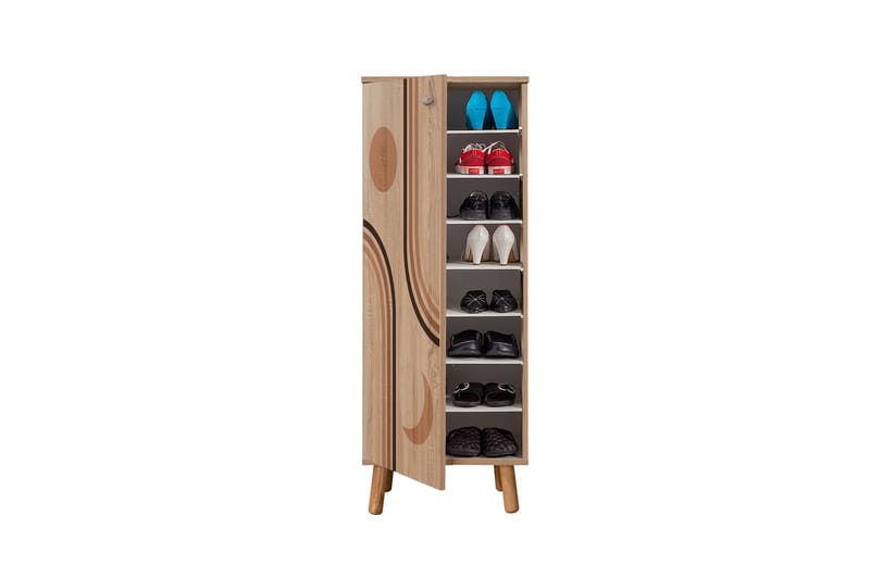 Gelsgan Skoskab 50 cm - Nature - Opbevaring - Skoopbevaring - Skoskab