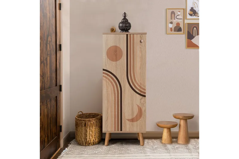 Gelsgan Skoskab 50 cm - Nature - Opbevaring - Skoopbevaring - Skoskab