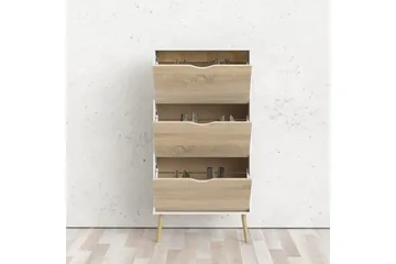 Hostafranc Skoskab 70 cm - Hvid - Opbevaring - Skoopbevaring