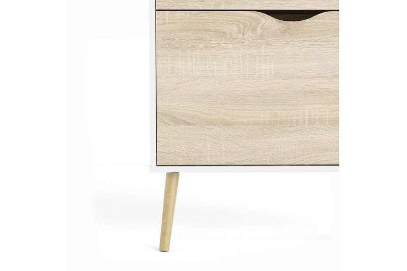 Hostafranc Skoskab 70 cm - Hvid - Opbevaring - Skoopbevaring - Skoskab
