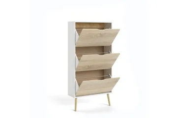 Hostafranc Skoskab 70 cm - Hvid - Opbevaring - Skoopbevaring