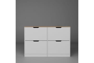 Kiichi Skoskab 120,5 cm - Valnød - Opbevaring - Skoopbevaring