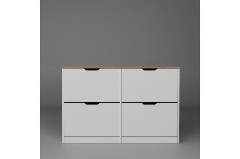 Kiichi Skoskab 120,5 cm - Valnød - Opbevaring - Skoopbevaring - Skoskab