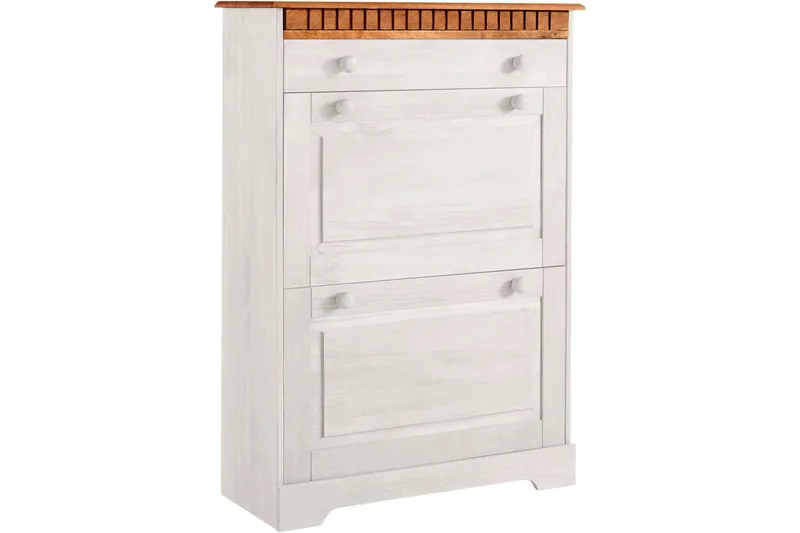 Lisa Skoskab 75x105 cm, Hvid