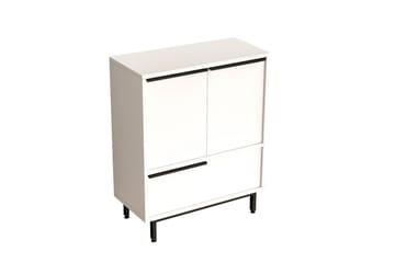 Liyakat Skoskab 74,8 cm - Hvid - Opbevaring - Skoopbevaring