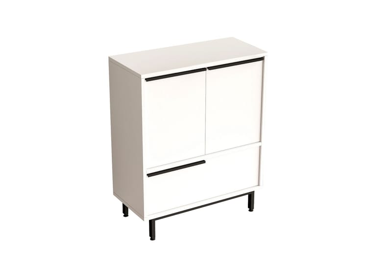 Liyakat Skoskab 74,8 cm - Hvid - Opbevaring - Skoopbevaring - Skoskab