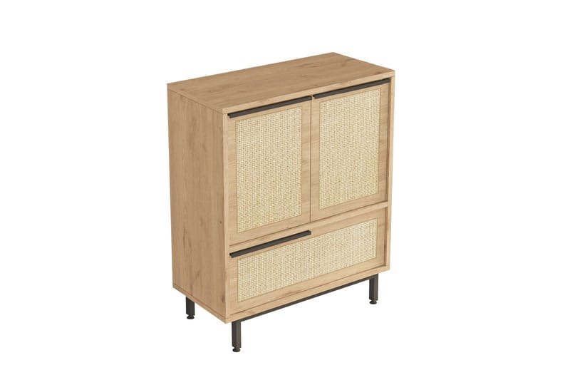 Liyakat Skoskab 74,8 cm - Oak - Opbevaring - Skoopbevaring - Skoskab