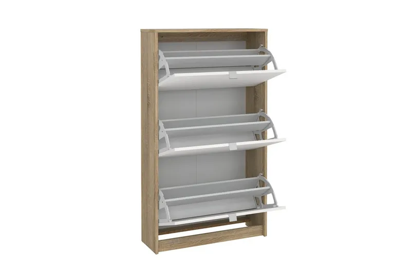 Loranor Skoskab 70,3 cm - Natur - Opbevaring - Skoopbevaring - Skoskab