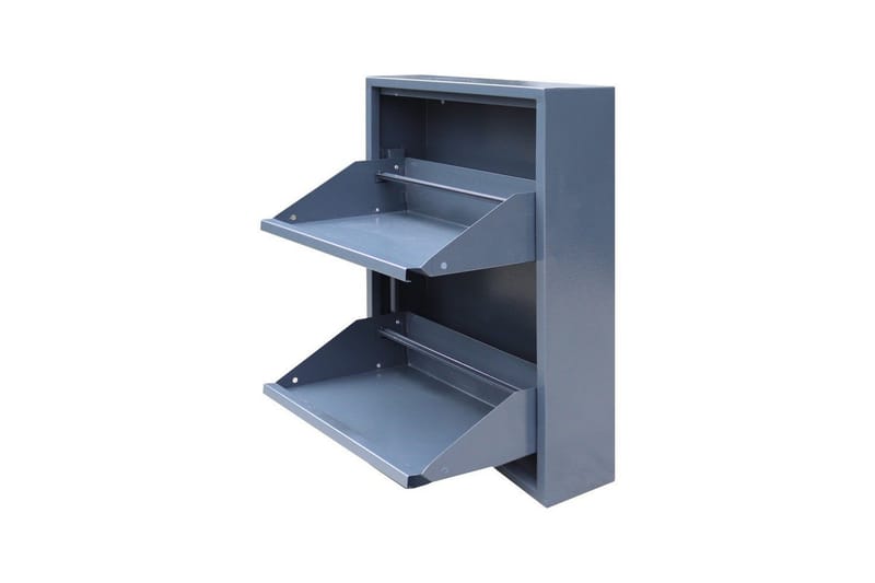 Mayazizi Skoskab 50 cm - Lysegrå - Opbevaring - Skoopbevaring - Skoskab