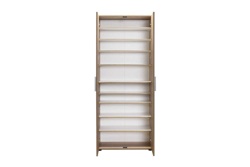 Mayazizi Skoskab 76 cm - Lysebrun - Opbevaring - Skoopbevaring - Skoskab