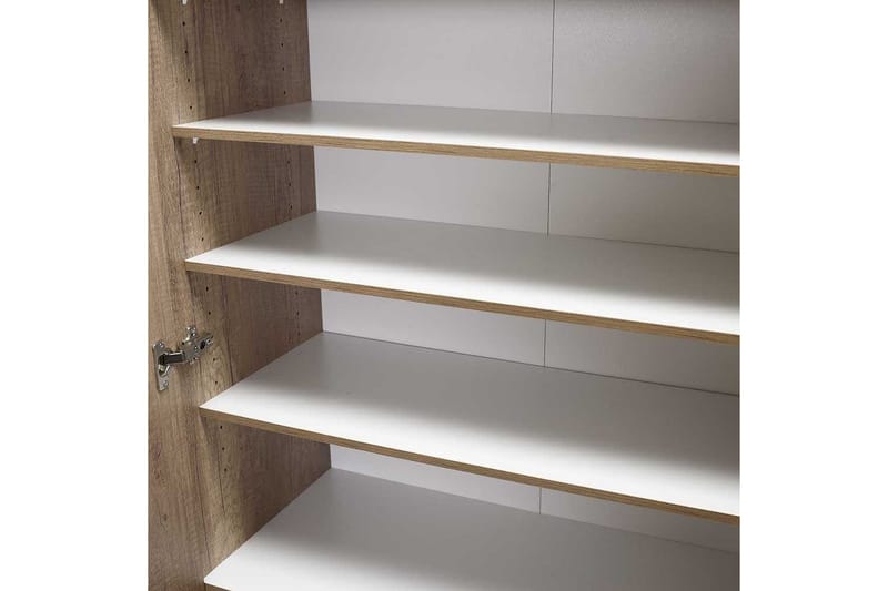 Mayazizi Skoskab 76 cm - Lysebrun - Opbevaring - Skoopbevaring - Skoskab