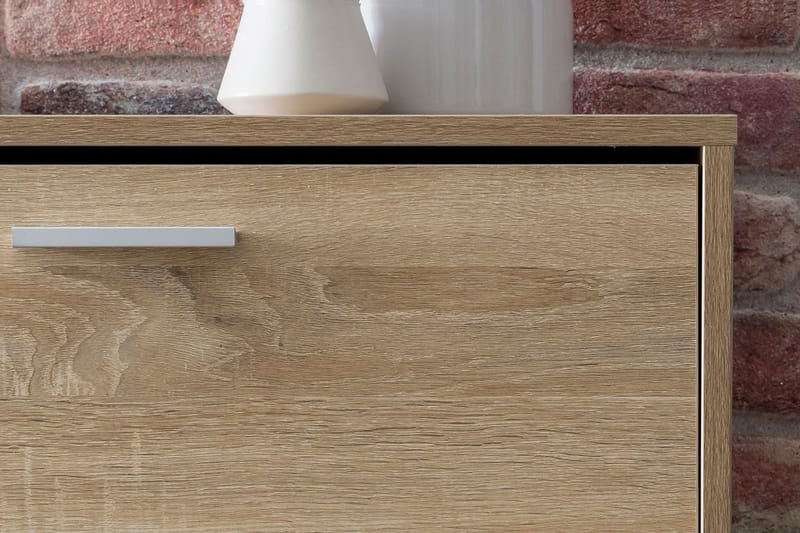 Metia skoskab 120x24 cm - Træ / natur - Opbevaring - Skoopbevaring - Skoskab