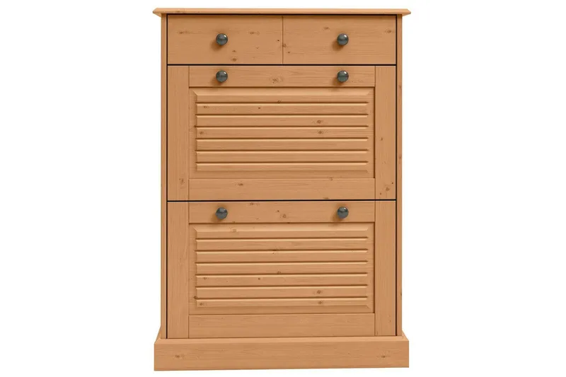 Mille Skoskab 75x105 cm - Brun - Opbevaring - Skoopbevaring - Skoskab