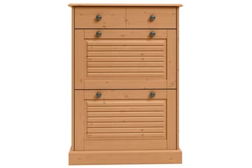 Mille Skoskab 75x105 cm - Brun - Opbevaring - Skoopbevaring