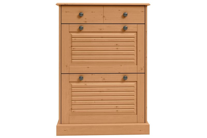 Mille Skoskab 75x105 cm - Brun - Opbevaring - Skoopbevaring