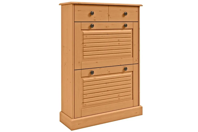 Mille Skoskab 75x105 cm - Brun - Opbevaring - Skoopbevaring
