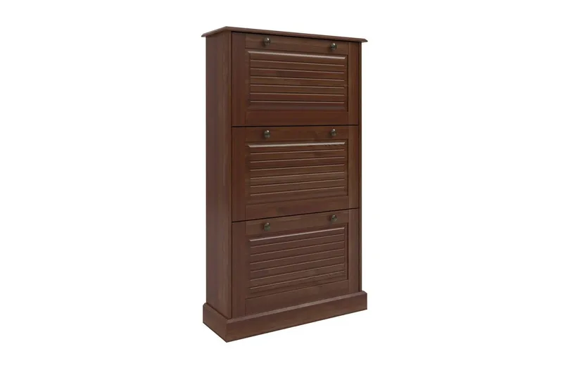 Mille Skoskab 75x130 cm - Brun - Opbevaring - Skoopbevaring