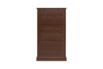 Mille Skoskab 75x130 cm - Brun - Opbevaring - Skoopbevaring
