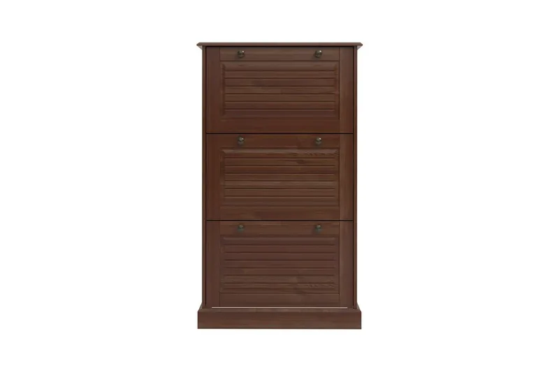 Mille Skoskab 75x130 cm - Brun - Opbevaring - Skoopbevaring