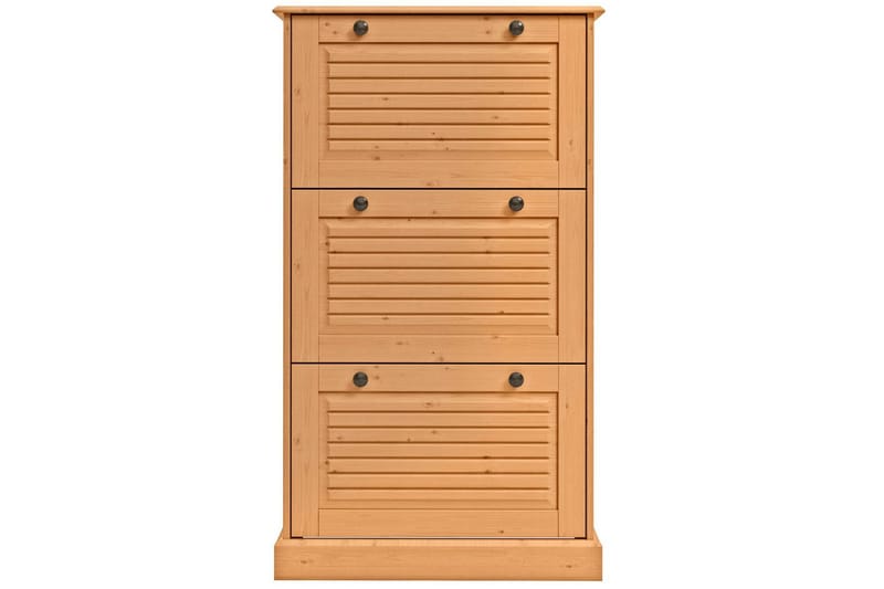 Mille Skoskab 75x130 cm - Brun - Opbevaring - Skoopbevaring - Skoskab