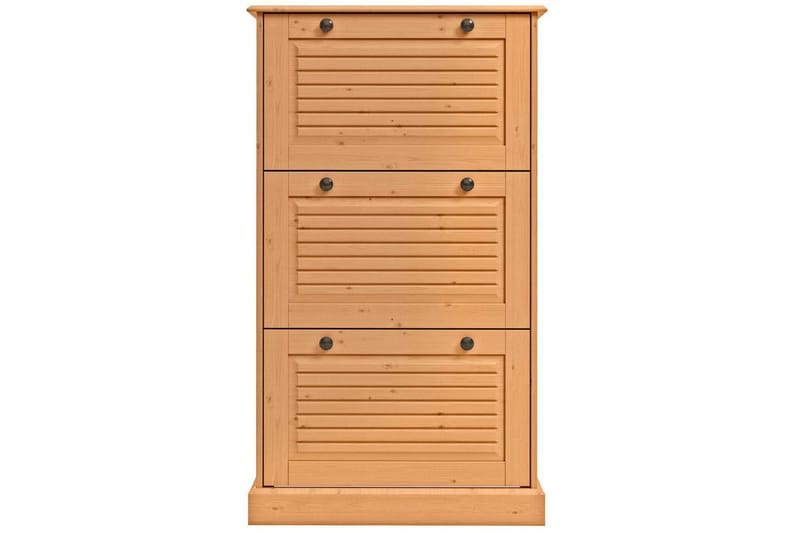 Mille Skoskab 75x130 cm - Brun - Opbevaring - Skoopbevaring