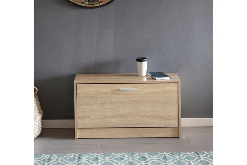 Mosbarger Skohylde 80x24 cm - Træ / natur - Opbevaring - Skoopbevaring