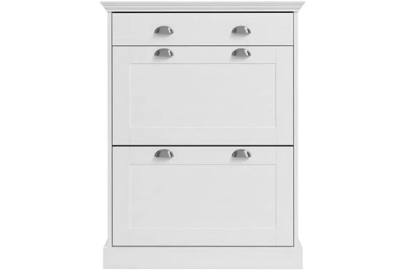 Motala Skoskab 80x105 cm - Hvid - Opbevaring - Skoopbevaring
