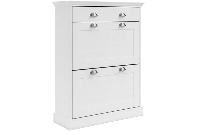 Motala Skoskab 80x105 cm - Hvid - Opbevaring - Skoopbevaring - Skoskab