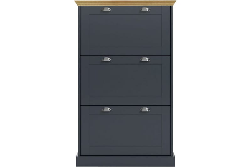 Motala Skoskab 80x132 cm - Grå - Opbevaring - Skoopbevaring - Skoskab