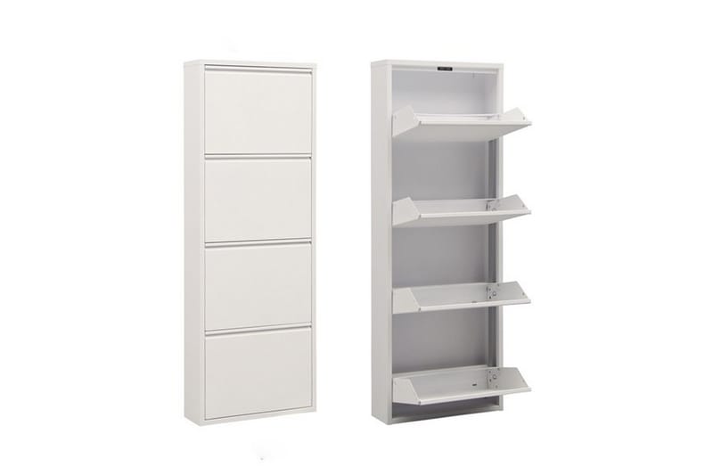 Muni Skoskab 50 cm, Hvid