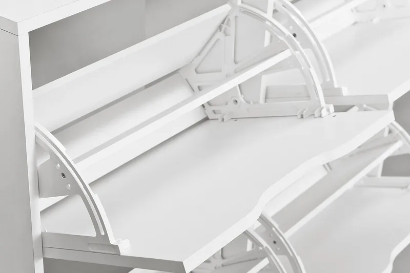 Novalis Skoskab 100 cm - Hvid - Opbevaring - Skoopbevaring - Skoskab