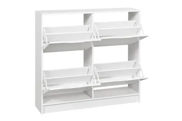 Novalis Skoskab 100 cm - Hvid - Opbevaring - Skoopbevaring