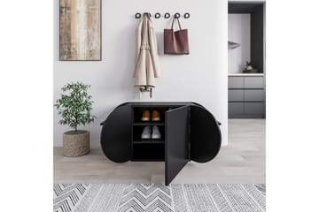 Pozy Skoskab 110 cm - Sort - Opbevaring - Skoopbevaring