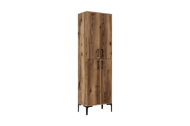 Retzow Skoskab 60x35 cm - Mørkebrun - Opbevaring - Skoopbevaring - Skoskab