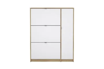 Rivornis Skoskab 98,8 cm - Natur - Opbevaring - Skoopbevaring