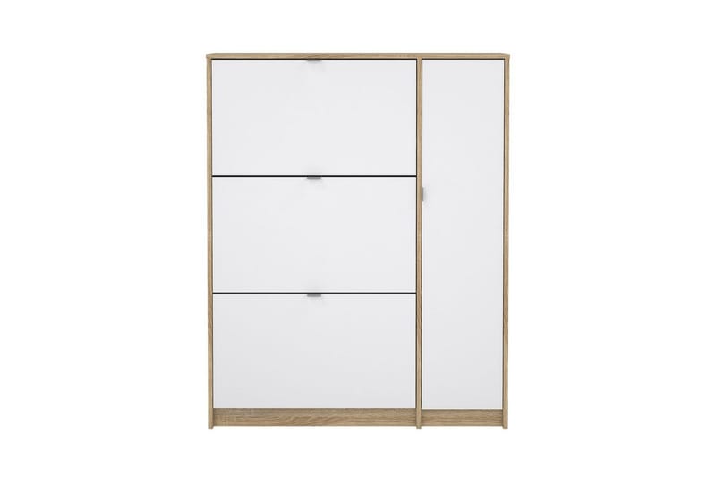 Rivornis Skoskab 98,8 cm - Natur - Opbevaring - Skoopbevaring