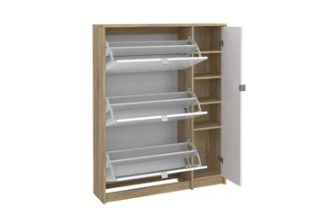 Rivornis Skoskab 98,8 cm - Natur - Opbevaring - Skoopbevaring