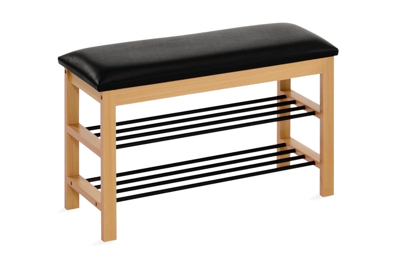 Roanna Skohylde 81 cm - Natur/Sort - Opbevaring - Skoopbevaring