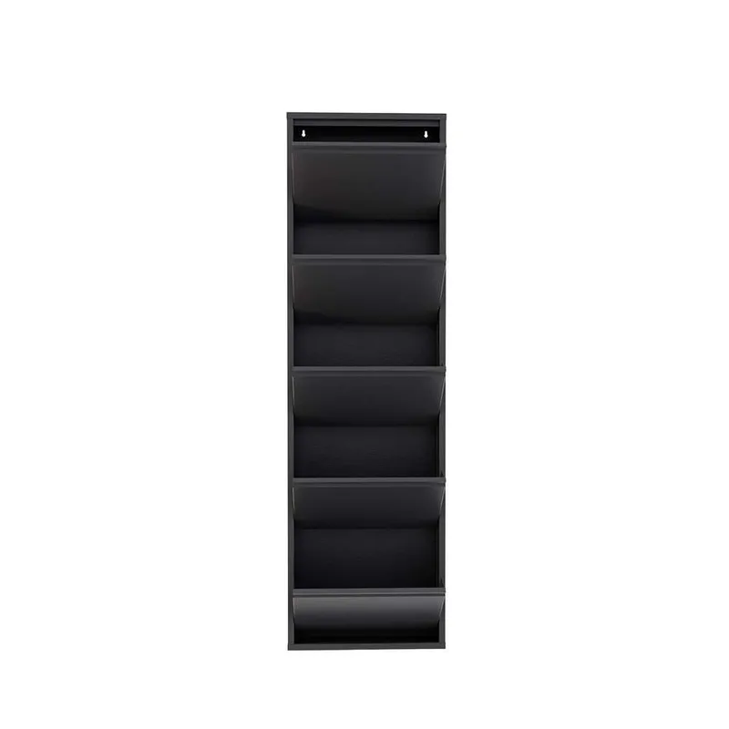 Rylanis skoskab 50x169 cm - Antracit - Opbevaring - Skoopbevaring