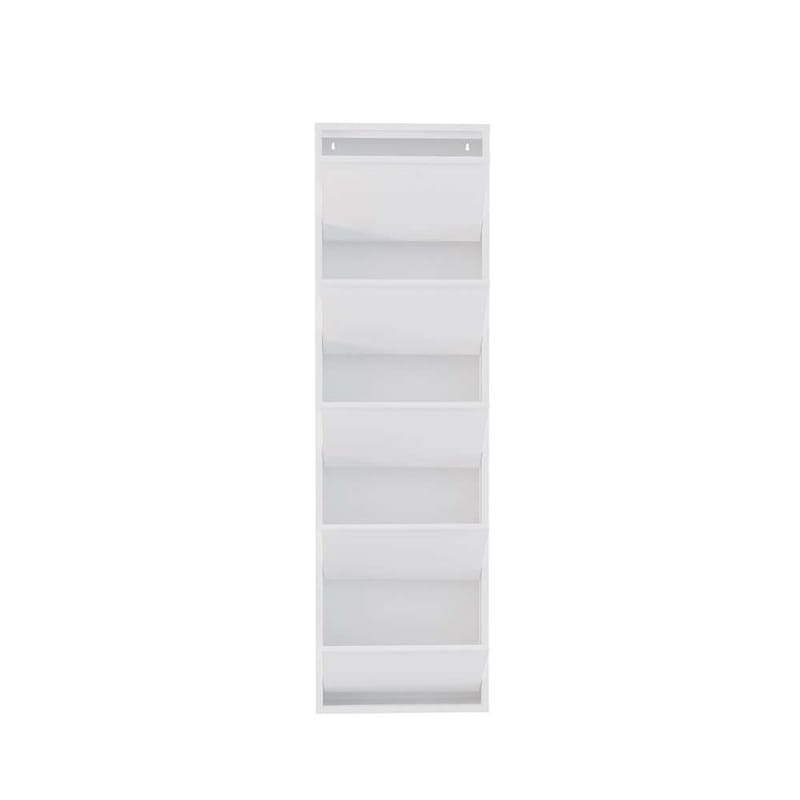 Rylanis skoskab 50x169 cm - Hvid - Opbevaring - Skoopbevaring